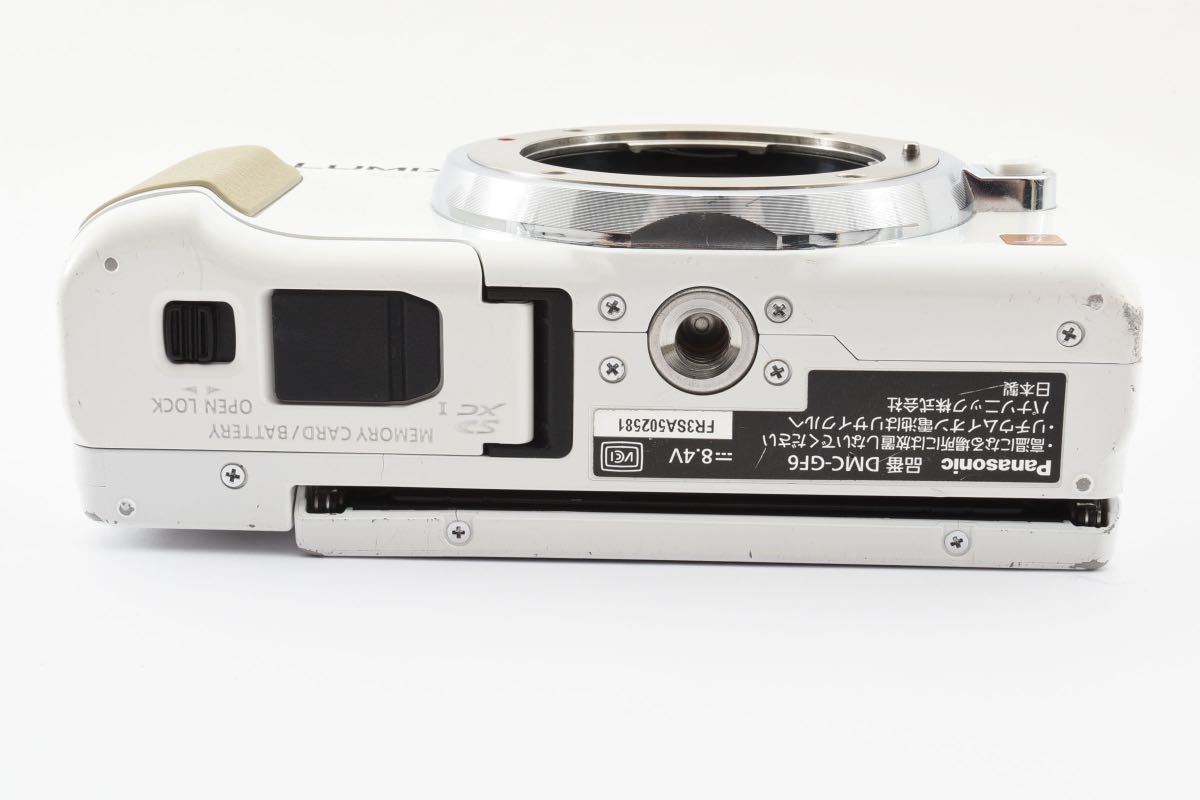 美品＊Panasonic LUMIX DMC-GF6 ミラーレス一眼レフ デジタルカメラ ボディ パナソニック 付属品多数_画像8