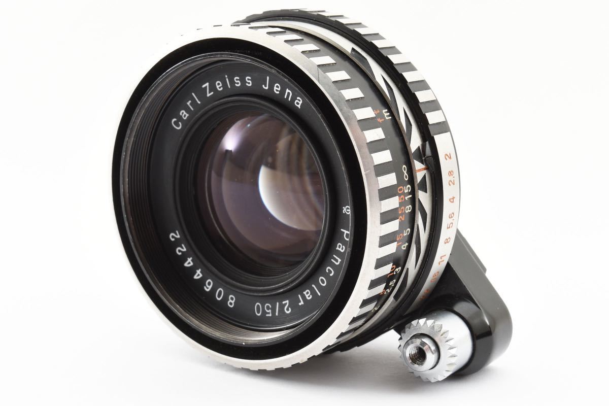 極上品＊Carl Zeiss Jena Pancolar 2/50 エギザクタ 単焦点ポートレートレンズ ゼブラ_画像1