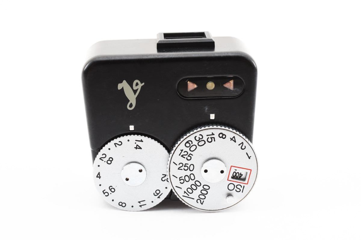 1円～美品＊フォクトレンダー VCメーター ブラック 露出計 ライカ Voigtlander VC Meter ブラックの画像1