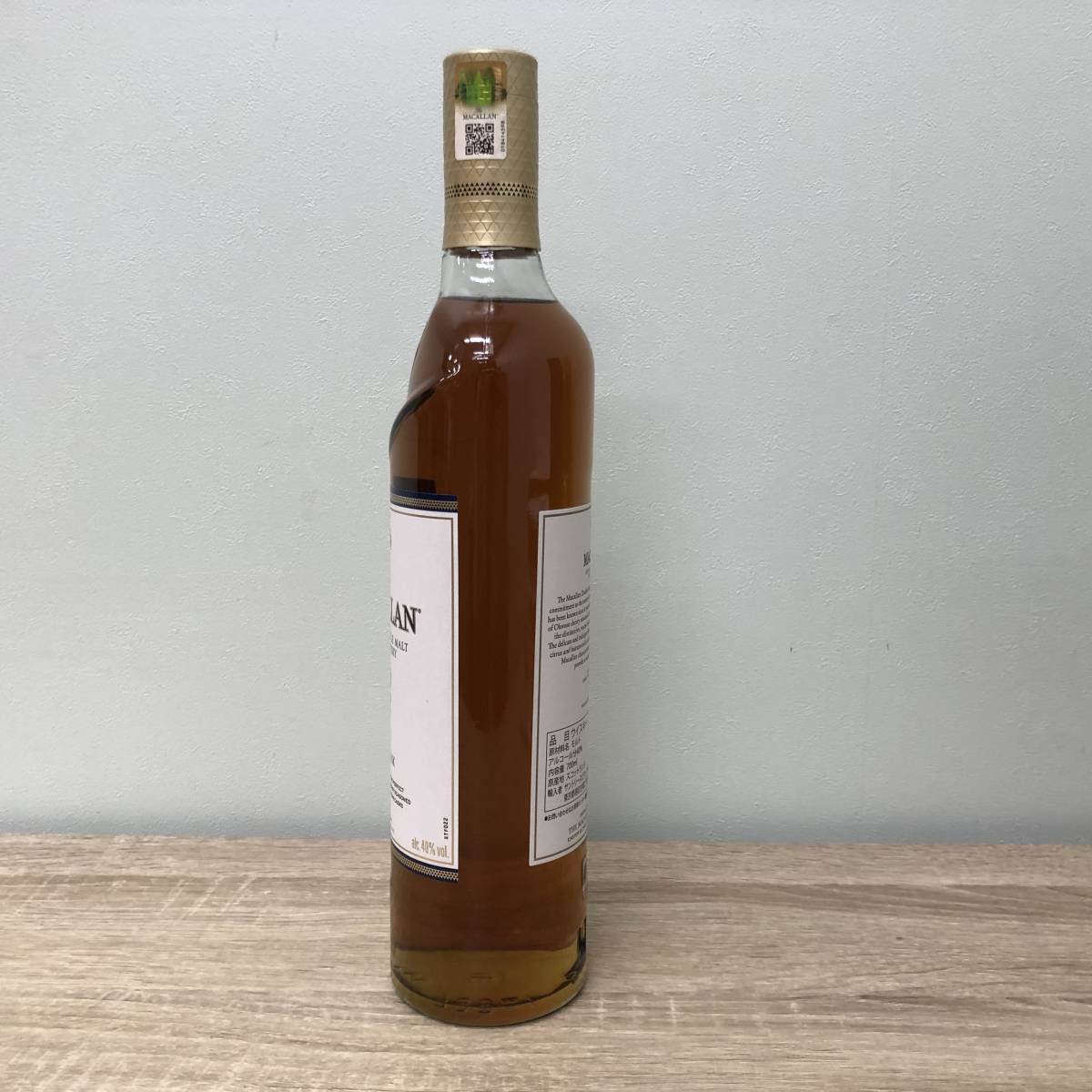 【5000円スタート】未開栓 MACALLAN マッカラン DOUBLE CASK ダブルカスク 12年 スコッチウイスキー 700ml 40％ ハイランド 箱付_画像5