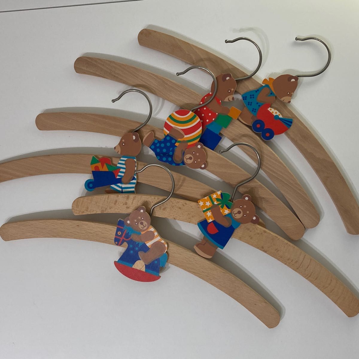 子ども 木のおもちゃ 木製ハンガー ニキティキ - その他