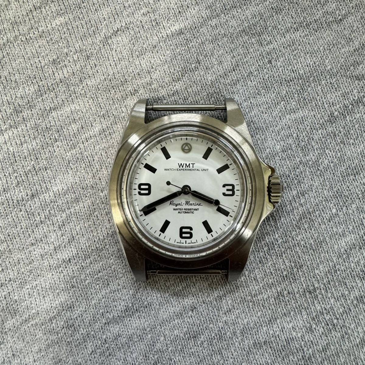 wmt watch royal marine MK-Ⅱ 1950 自動巻き 腕時計 ロイヤルマリーン_画像4