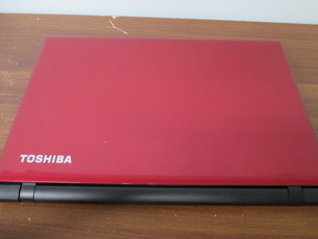 TOSHIBA dynabook T55/UR PT55URP-BWA Core i3 稼働品 激安1円スタート_画像2