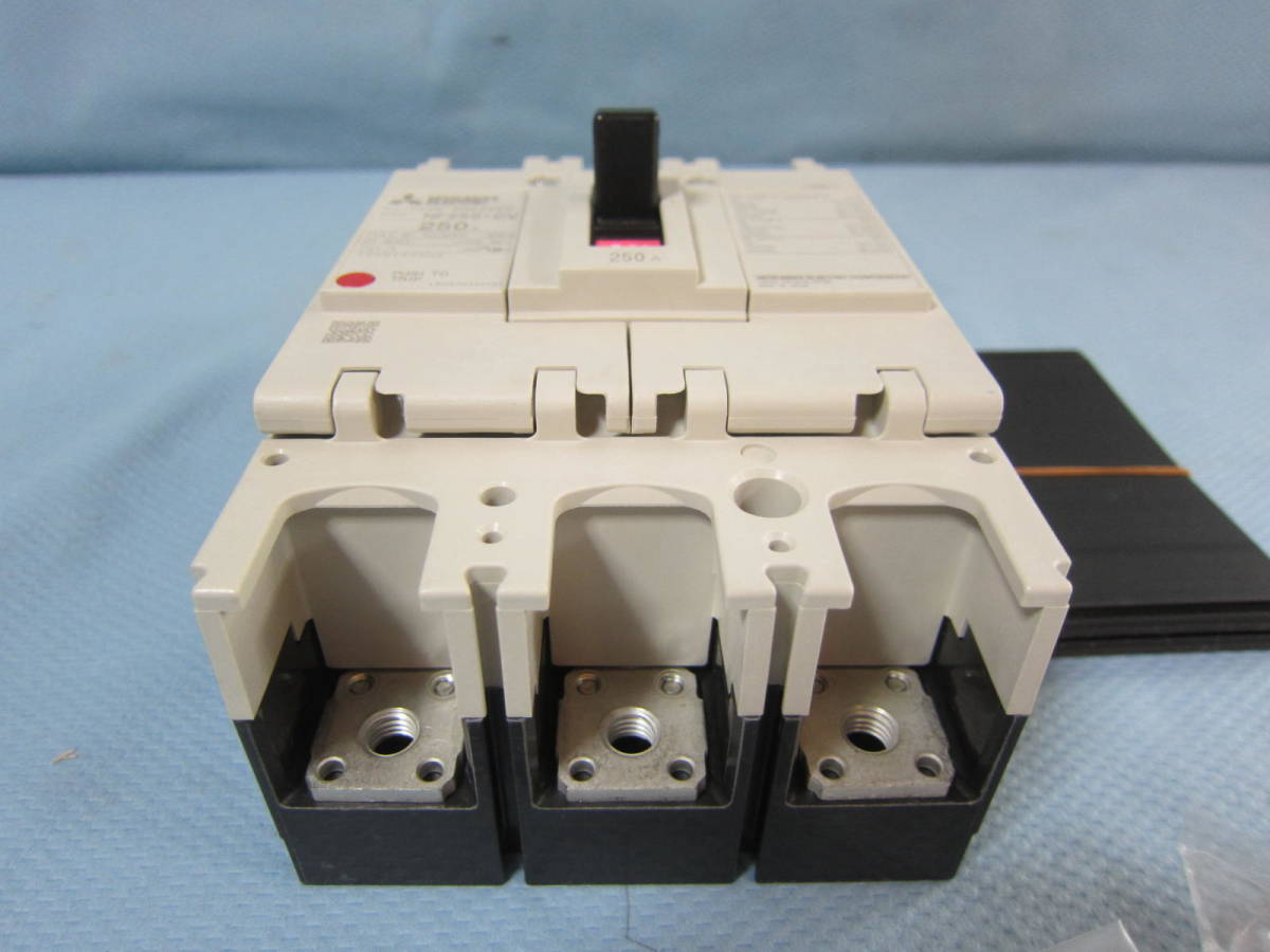 三菱電機 低圧遮断器 ノーヒューズブレーカー NF250-CV 3P 250A_画像3