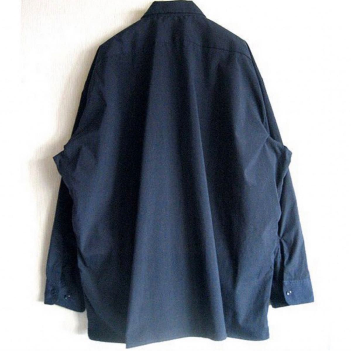 A H + SSZ WORK SHIRT NAVY ah h brochure BEAMS H 長谷川昭雄 A H + SSZ WORK SHIRT NAVY ah h brochure BEAMS H 長谷川昭雄