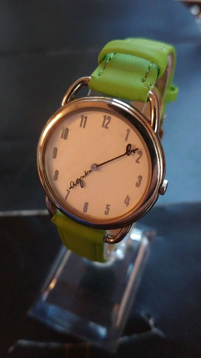 アニエスベー V700 ２針 クォーツ 腕時計 