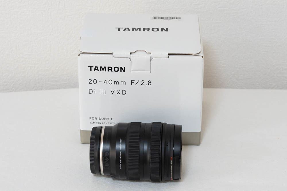 【美品・オマケ付】TAMRON（タムロン）■20-40mm F/2.8 Di III VXD （Model A062S）■ソニー Eマウント用_画像2