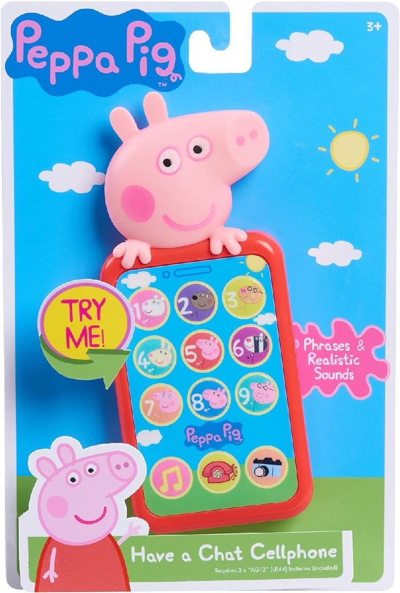 Just Play Peppa Pig Have a Chat 携帯電話 おもちゃ_画像6