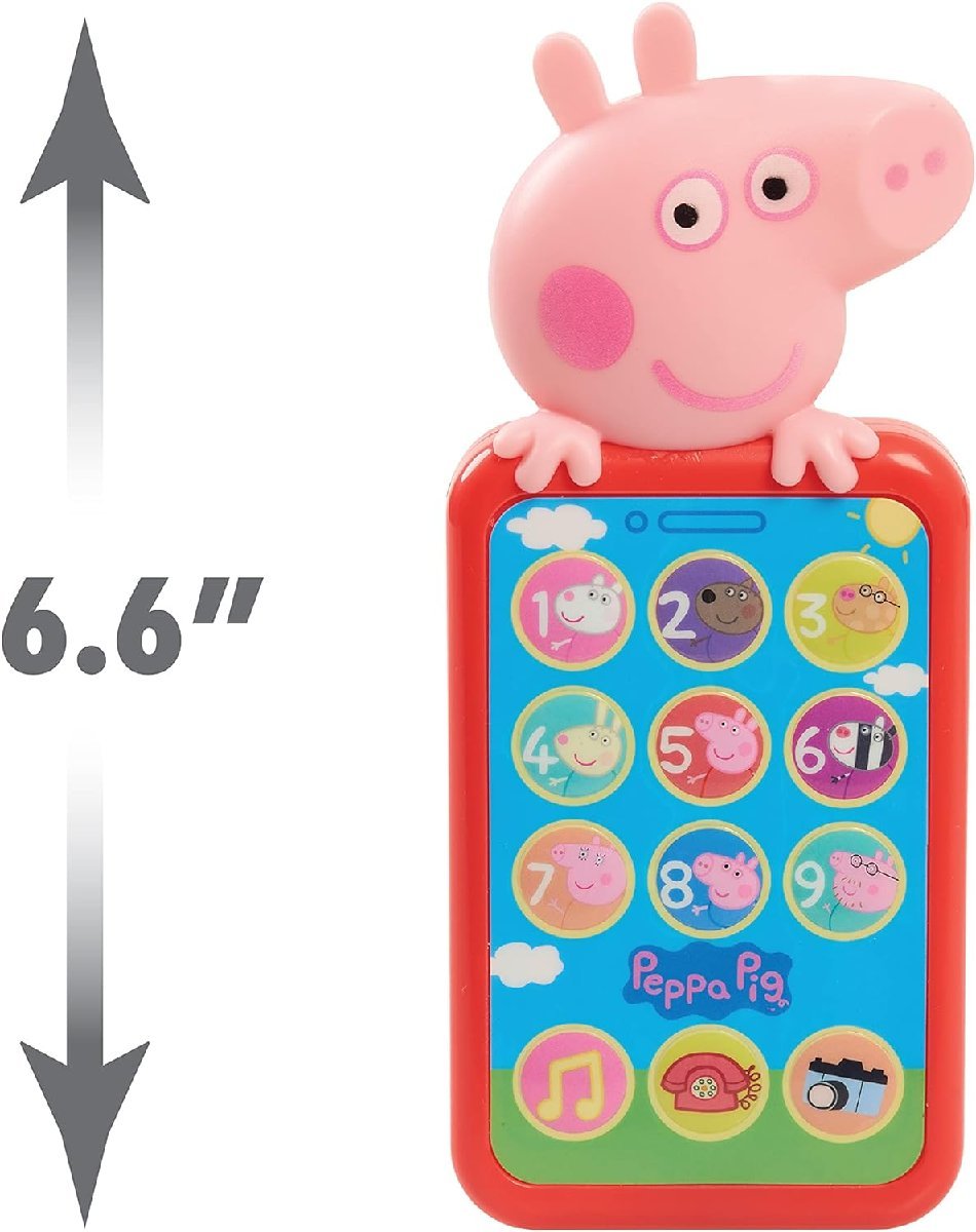 Just Play Peppa Pig Have a Chat 携帯電話 おもちゃ_画像3