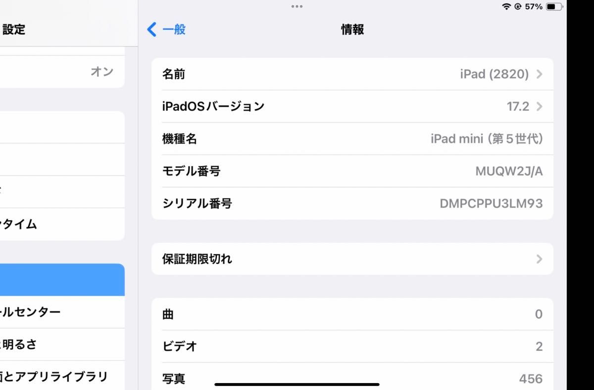iPad mini5 Wi-Fi64GB 送料無料