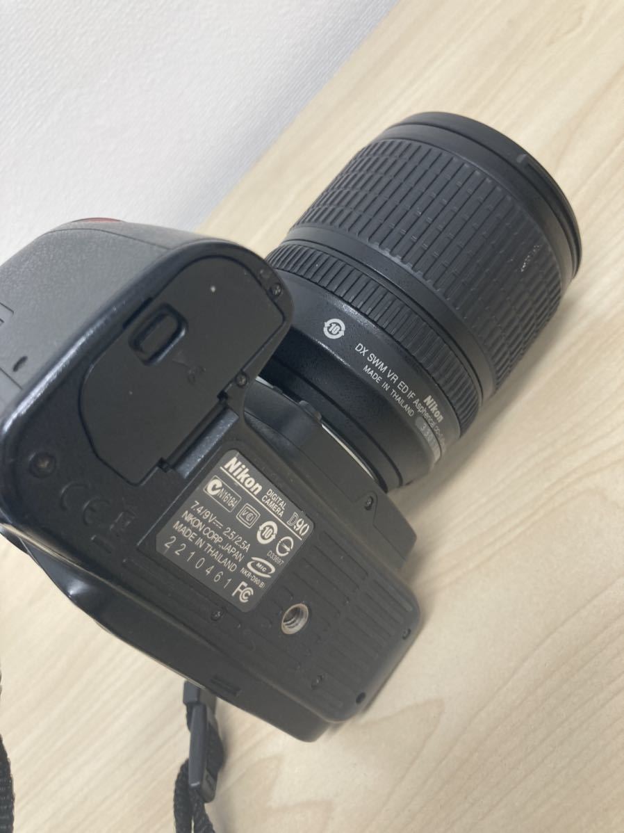 Nikon ニコン D90デジタル 一眼レフカメラレンズ キッド 1000円スタート_画像6