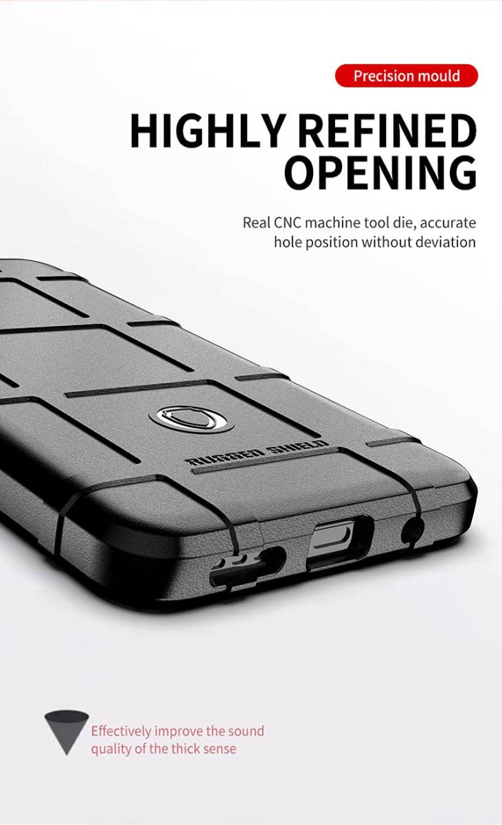#H3 Xiaomi Redmi Note10 Pro用 頑丈なシールド スリムケース 高耐久 耐衝撃 ミリタリーグレード 落下防止 カメラレンズプロテクターカバーの画像7