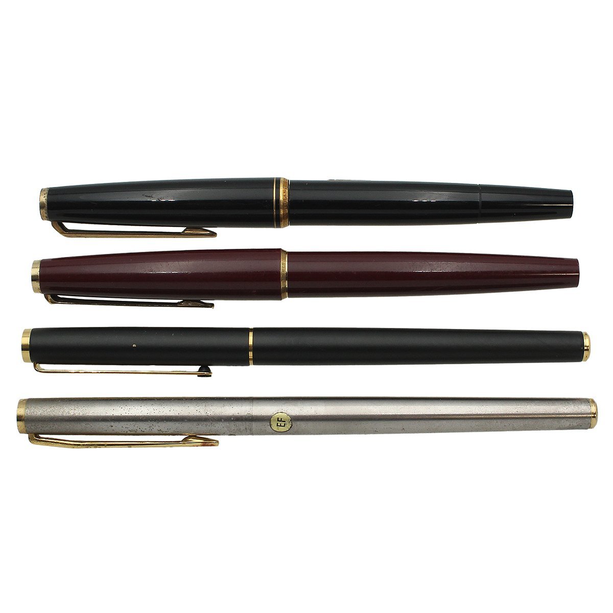 ★C2855 モンブラン 万年筆 ボールペン 11本セット ペン先18K・14Kあり マイスターシュテュック MONTBLANC ジャンク品扱い メンズ★_画像5