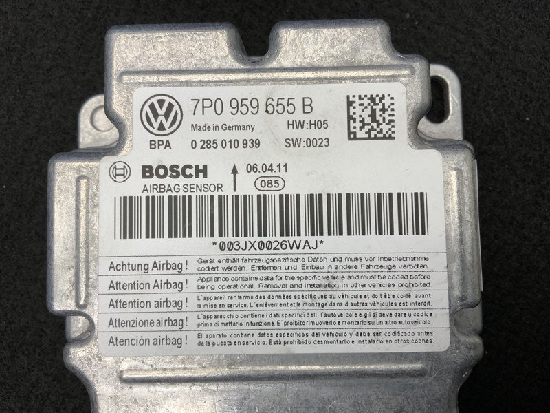 PR004 92A Porsche Cayenne S airbag / air bag computer *7P0 959 655 B * development / error less * free shipping *