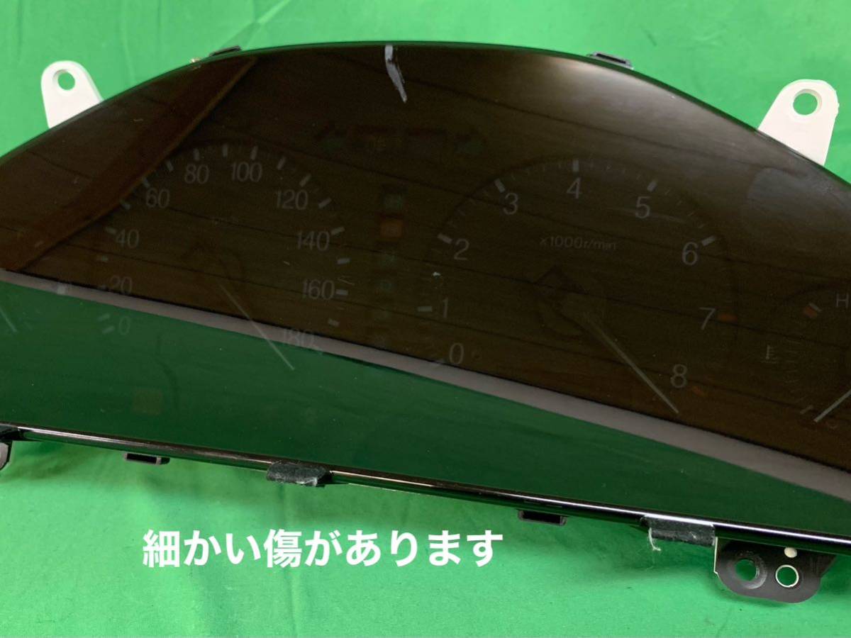 KM074 中古 トヨタ プログレ JCG10 平成10年9月 取り外し 純正 スピードメーター 83800-51250 走行距離 62,125km 外し 本体 計器 動作保証_画像9