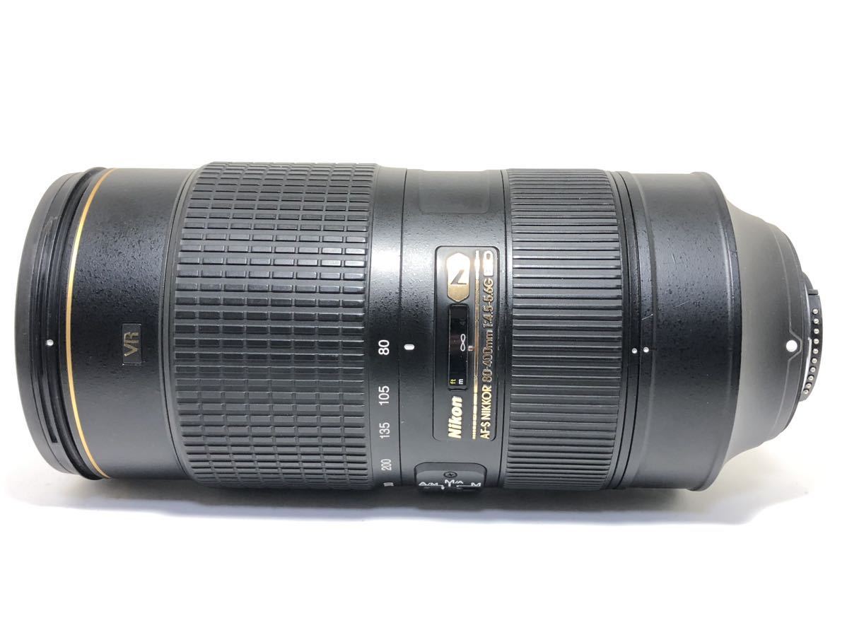 #5【良品・元箱】Nikon ニコン AF-S NIKKOR 80-400mm F4.5-5.6 G ED VR_画像5