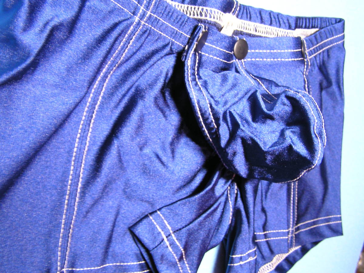 即決新品 N2N TC26 TITAN TRUNK スイムトランク 　NAVY　紺色　 現品表記サイズ -M-　コックリング内装_画像6