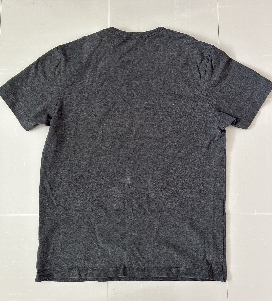 Gap Gap мужской стрейч короткий рукав футболка M серый 