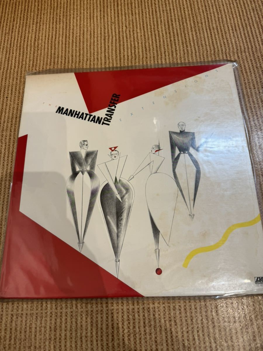 RMB-00327‐45 LPレコード THE MANHATTAN TRANSFER マンハッタン・トランスファー EXTENSIONS ATLANTIC SD 1925_画像1