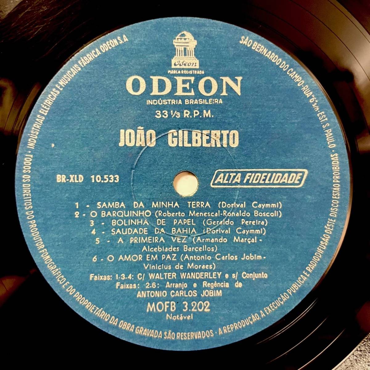 【Mono美盤】Joao Gilberto / Joao Gilberto 【1961年オリジナル】_画像3