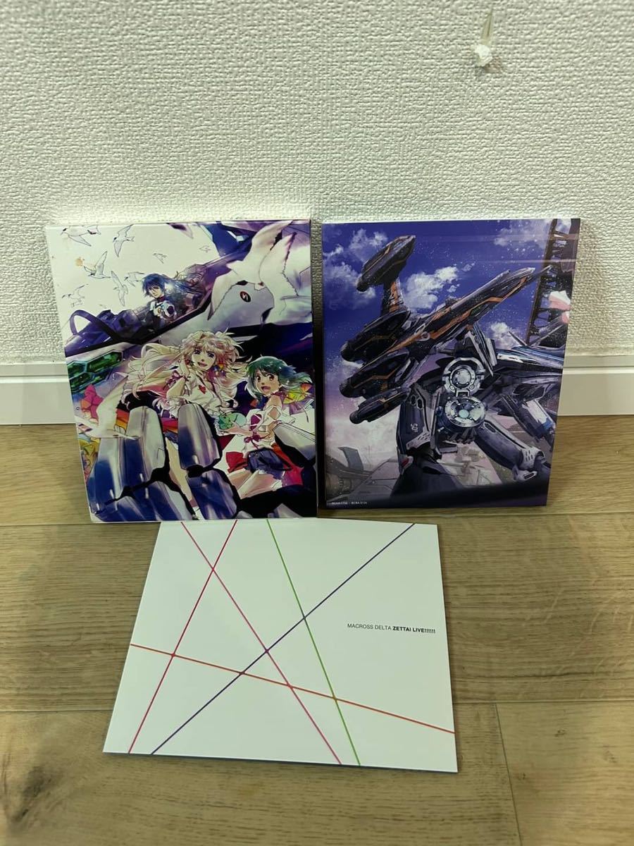 ☆劇場版 マクロスΔ 絶対LIVE!!!!!!/劇場短編 マクロスF -時の迷宮- 特装限定版 Blu-ray_画像1