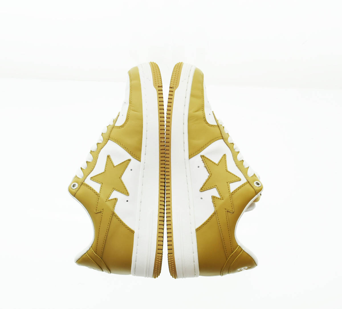 ^ A BATHING APE A Bathing Ape BAPESTA Bape старт спортивные туфли 27.5cm белый белый 103