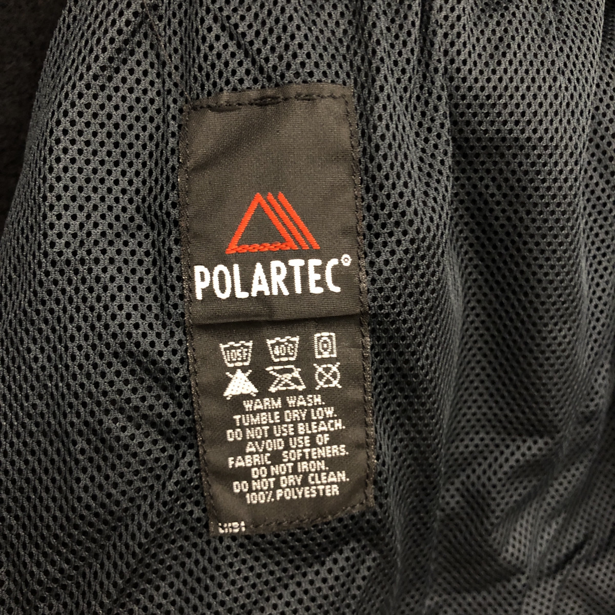 ● US ARMY アメリカ軍 POLARTEC ポーラテック ECWCS GEN2 エクワックス Fleece Jacket フリース ジャケット ブラック 黒 サイズXL 104_画像9