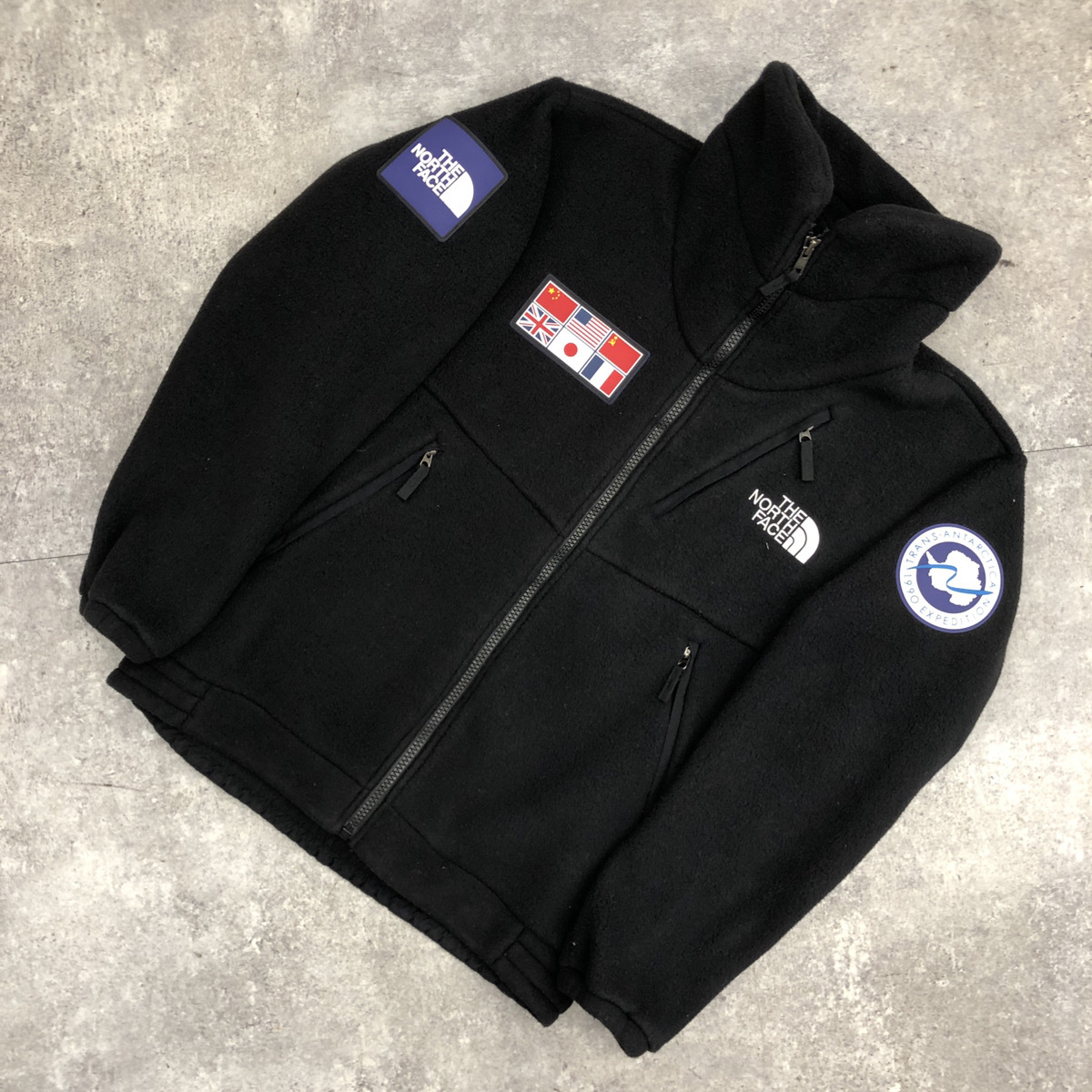 ★THE NORTH FACE ザ ノースフェイス Trans Antarctica Fleece Jacket トランス アンタークティカ フリース ジャケット ブラック 黒 XL 104_画像1