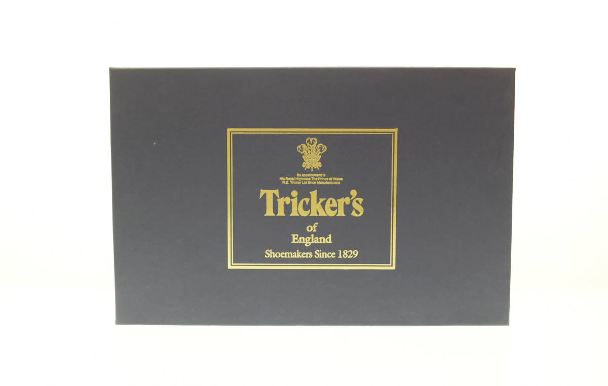 △ Tricker's トリッカーズ ウイングチップ 7ホール カントリー ブーツ M2508 size7 茶 ブラウン 103_画像8