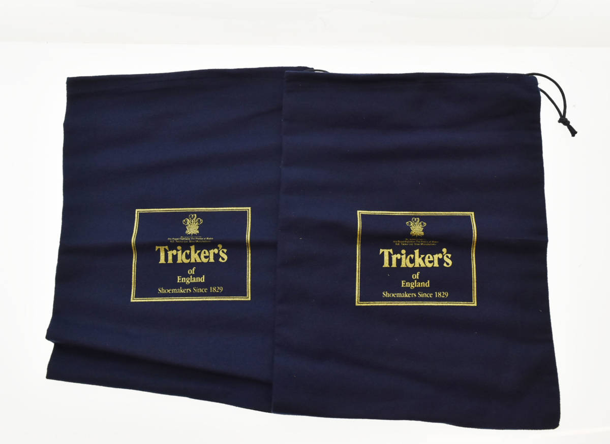 △ Tricker's トリッカーズ ウイングチップ 7ホール カントリー ブーツ M2508 size7 茶 ブラウン 103_画像10