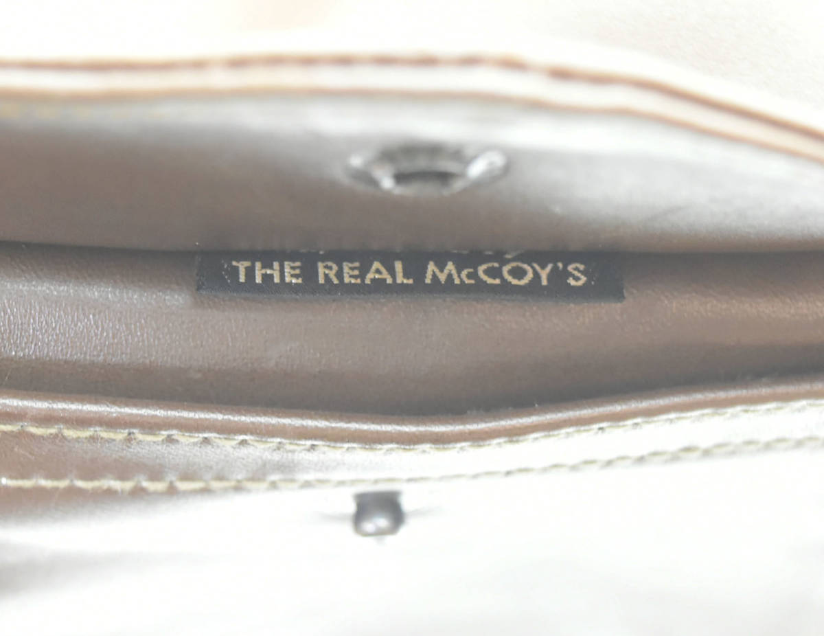 ☆ The REAL McCOY'S ザ リアルマッコイズ A-2 フライトジャケット 30-1415 size40 茶 ブラウン 103_画像7