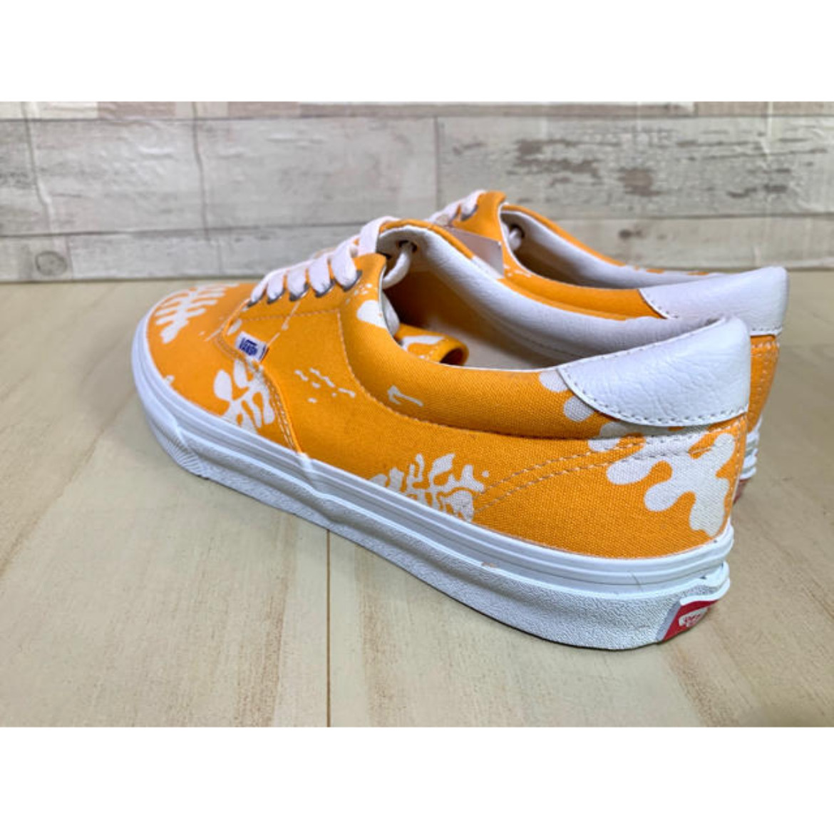 新品未使用 US企画 VANS ERA 59 V95-59R ALH バンズ エラ ハイビスカス オレンジ 廃盤モデル US8 / 26.0cm