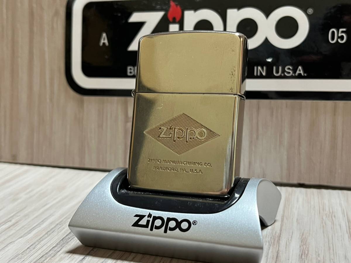 大量出品中!!【希少】1990年製 Zippo 'ZIPPO Mark' 90's ヴィンテージ 筆記体 ZIPPOマーク 鏡面加工 ジッポー 喫煙具 オイルライター_画像3