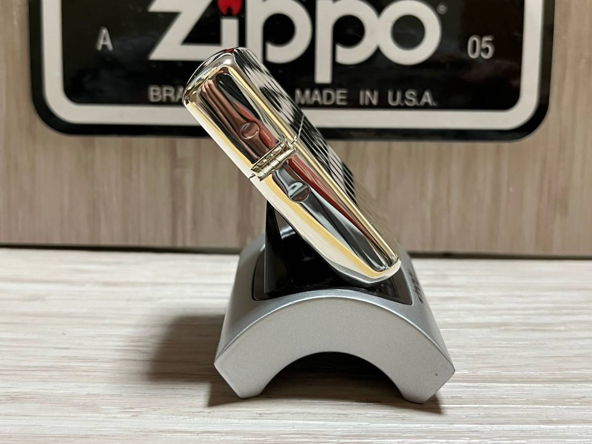 大量出品中!【希少】新品未使用 2018年製 Zippo Armor 'Silver 100μ' 銀 100μ コーティング シルバー アーマー ジッポー 喫煙 ライター_画像5