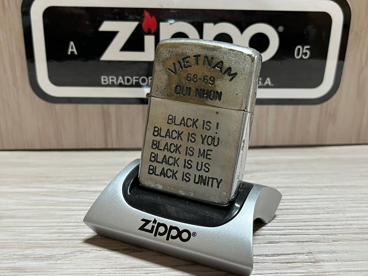 最高 大量出品中!!【希少】1968年製 Zippo 60's 'Vietnam' 当時物 ミリタリー