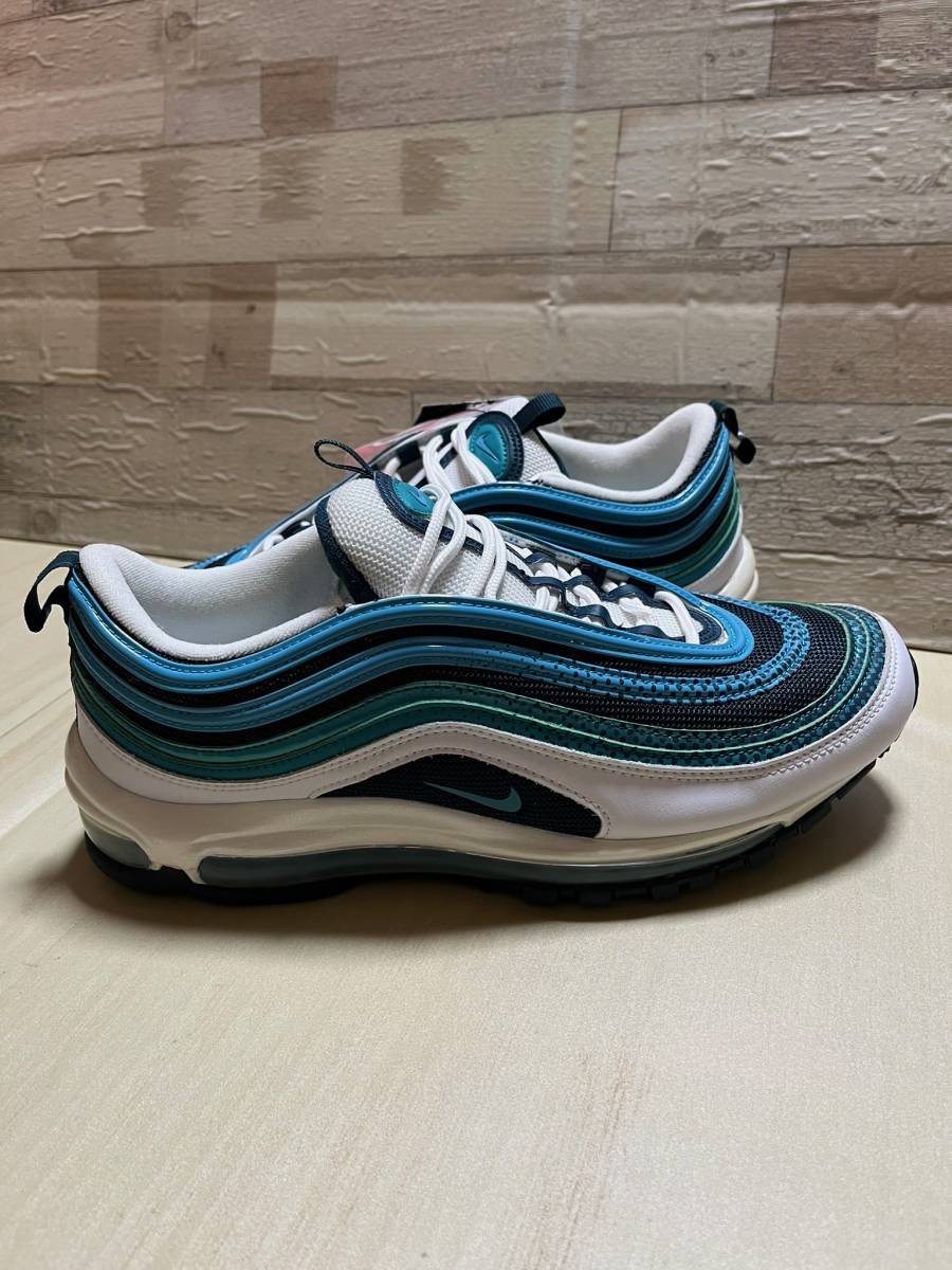 未使用 2018年製 NIKE AIR MAX 97 SE White / Spirit Teal / Nightshade ナイキ エア マックス 97 AQ4126-100 US10 / 28.0cm