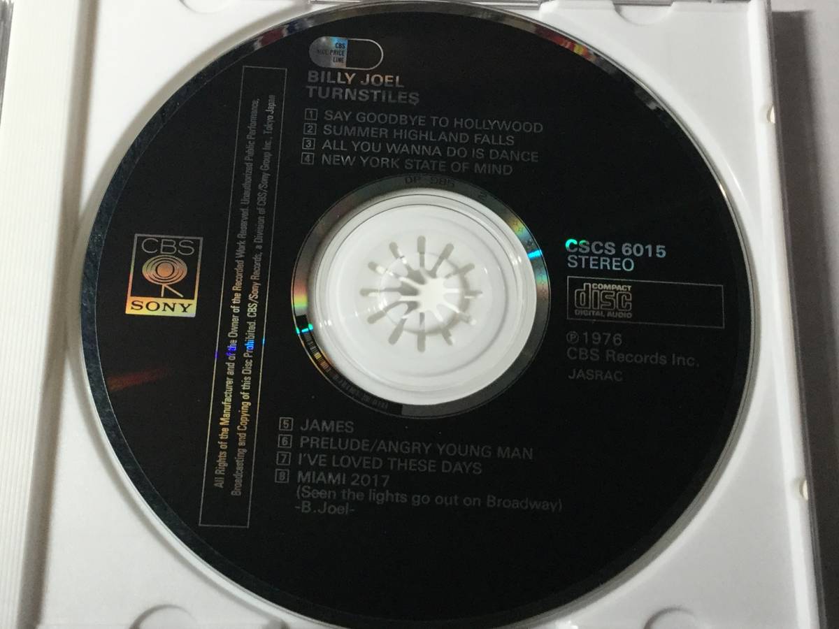 国内盤CD/ビリー・ジョエル/ニューヨーク物語 送料¥180_画像7