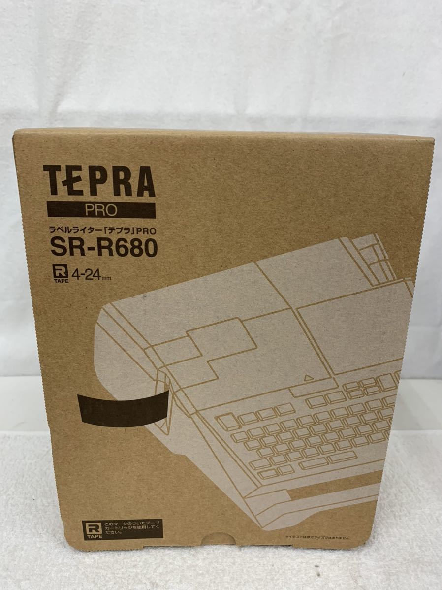 キングジム　SR-R680 テプラPRO ラベルライター　未使用品　テープカートリッジ _画像3