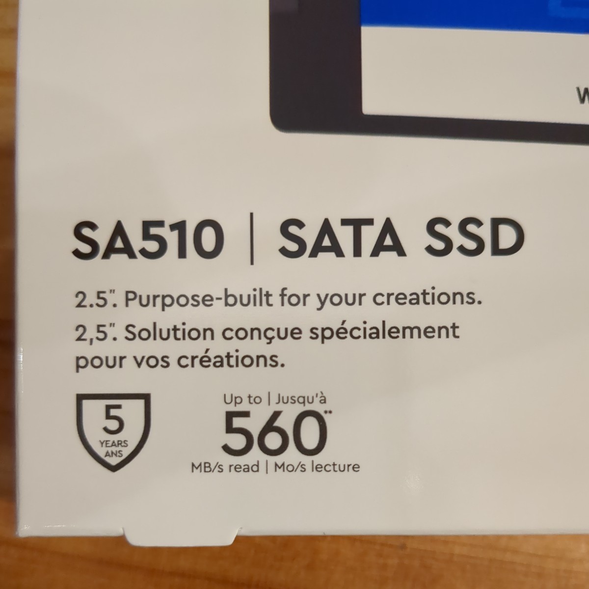 Western Digital WD Blue SSD 1TB 新品未開封 ウエスタンデジタル WDS_画像3