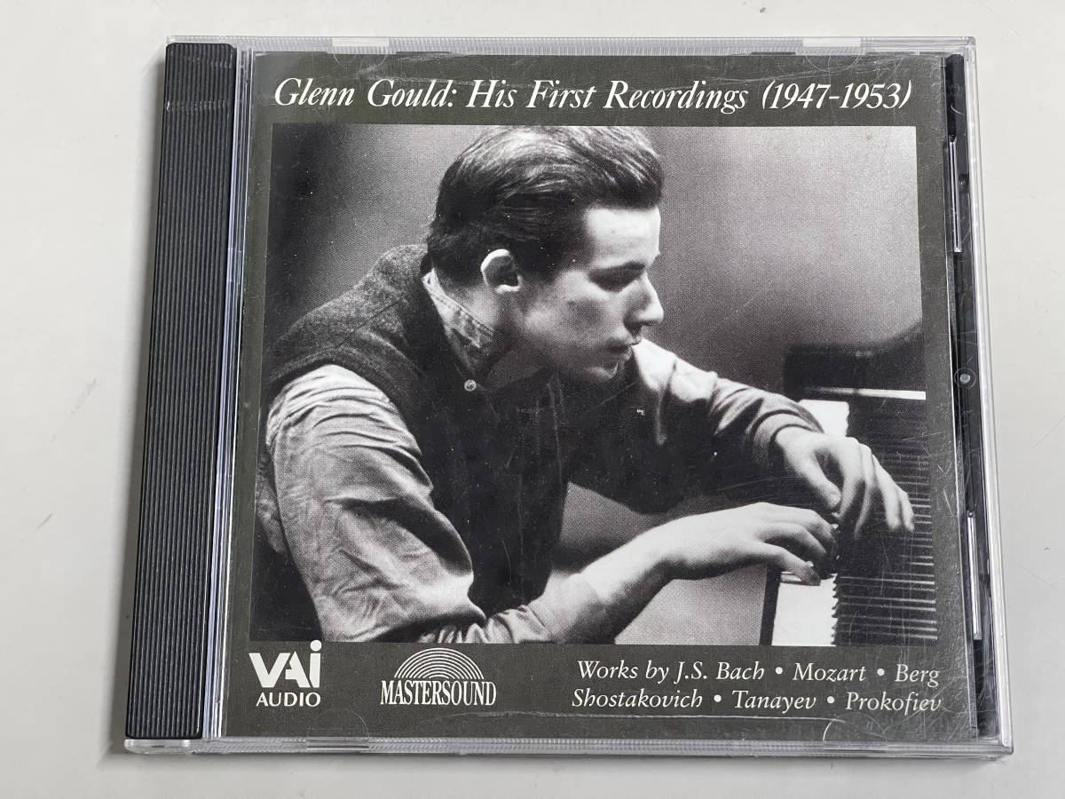 【CD美品】his first recordings (1947-1953)/glenn gould/グレン・グールド【日本盤】_画像1