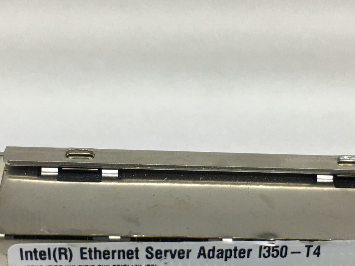 【即納/送料無料】 Intel I350-T4 Ethernet Server Adapter ロープロファイル 【中古パーツ/現状品】 (SV-I-191)_画像5
