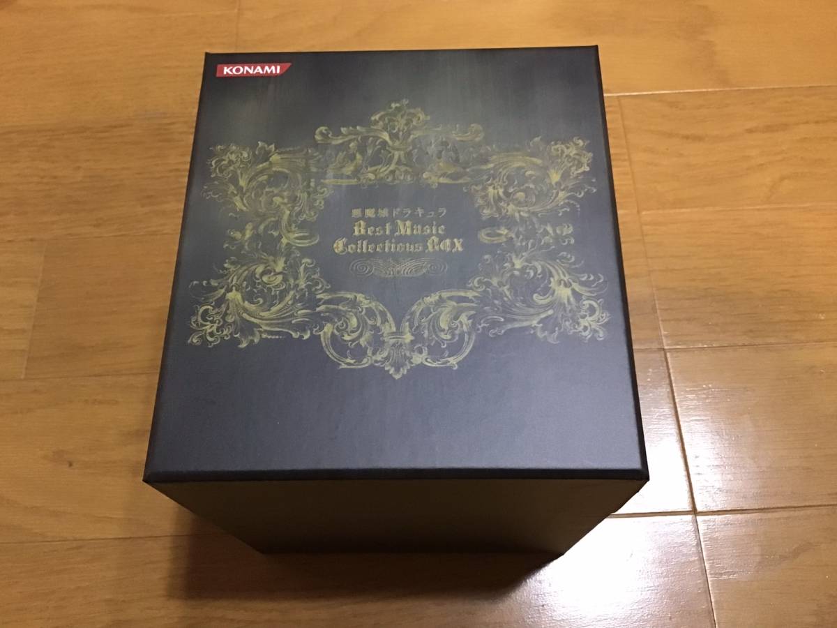 悪魔城ドラキュラ best music collection box 18cd dvd ブックレット 美品