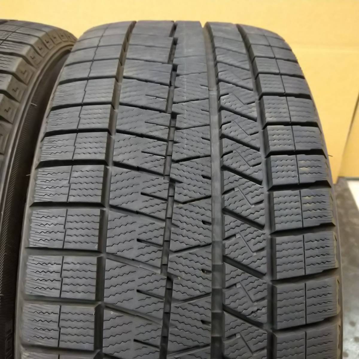 ★バリ山 225/45R17 91Q 2本 245/45R17 95Q 2本 ダンロップ ウインターマックス WM03 2020年製 4本セット #IS #ISコンバーチブル_画像2