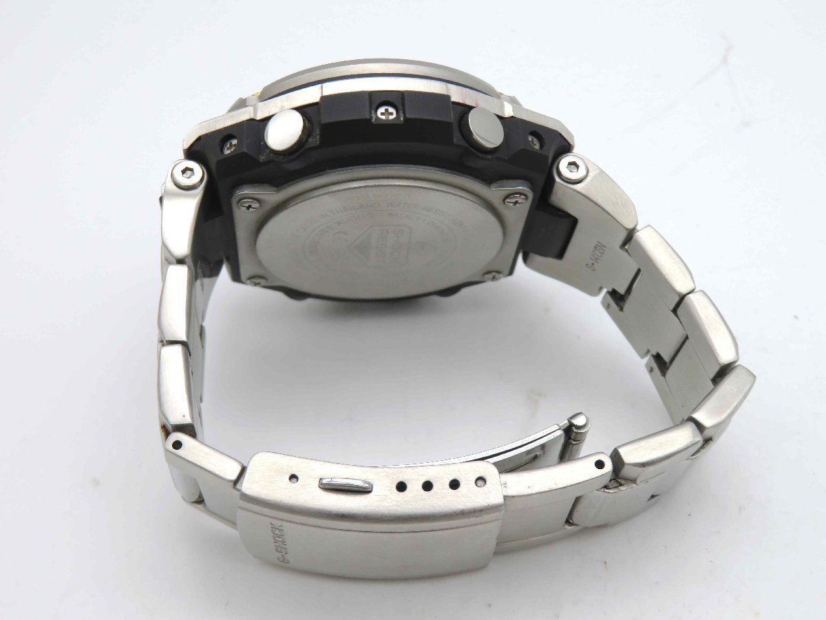 1円◆稼働◆　カシオ　GST-W110D　Gショック　ブラック　ソーラー　メンズ　腕時計　3コマ　L174_画像6