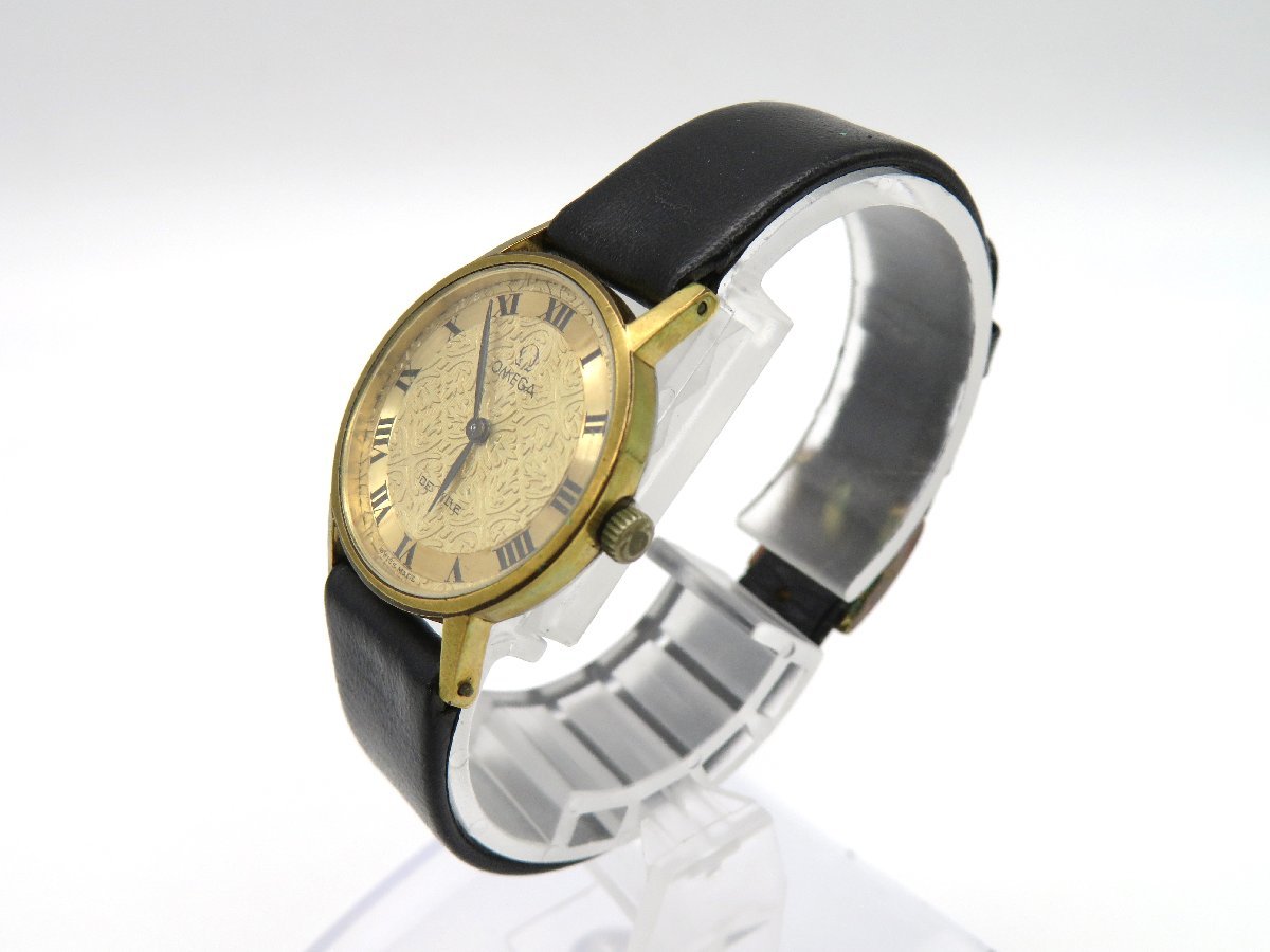 ◆1円◇稼働◇　オメガ　　デビル　ゴールド　手巻き　レディース　腕時計　　H06001_画像2