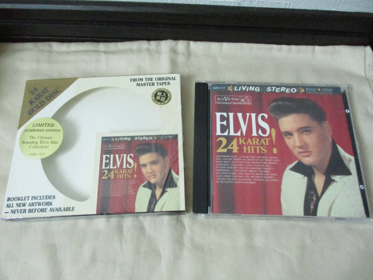 ELVIS PRESLEY 24 Karat Hits ‘97 限定盤オリジナルマスター DCC社マスタリング ユキム輸入盤国内仕様 24Karat Gold Disc ナンバリング入_画像5