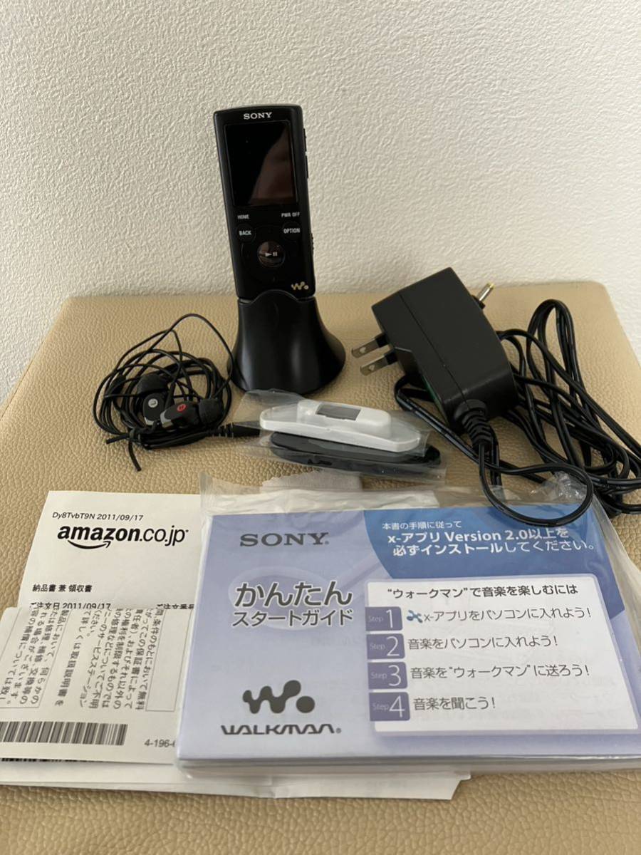 sony walkman NW-E053K 4GB 動作確認済み　美品　送料無料　ソニー　ウォークマン　ブラック_画像2
