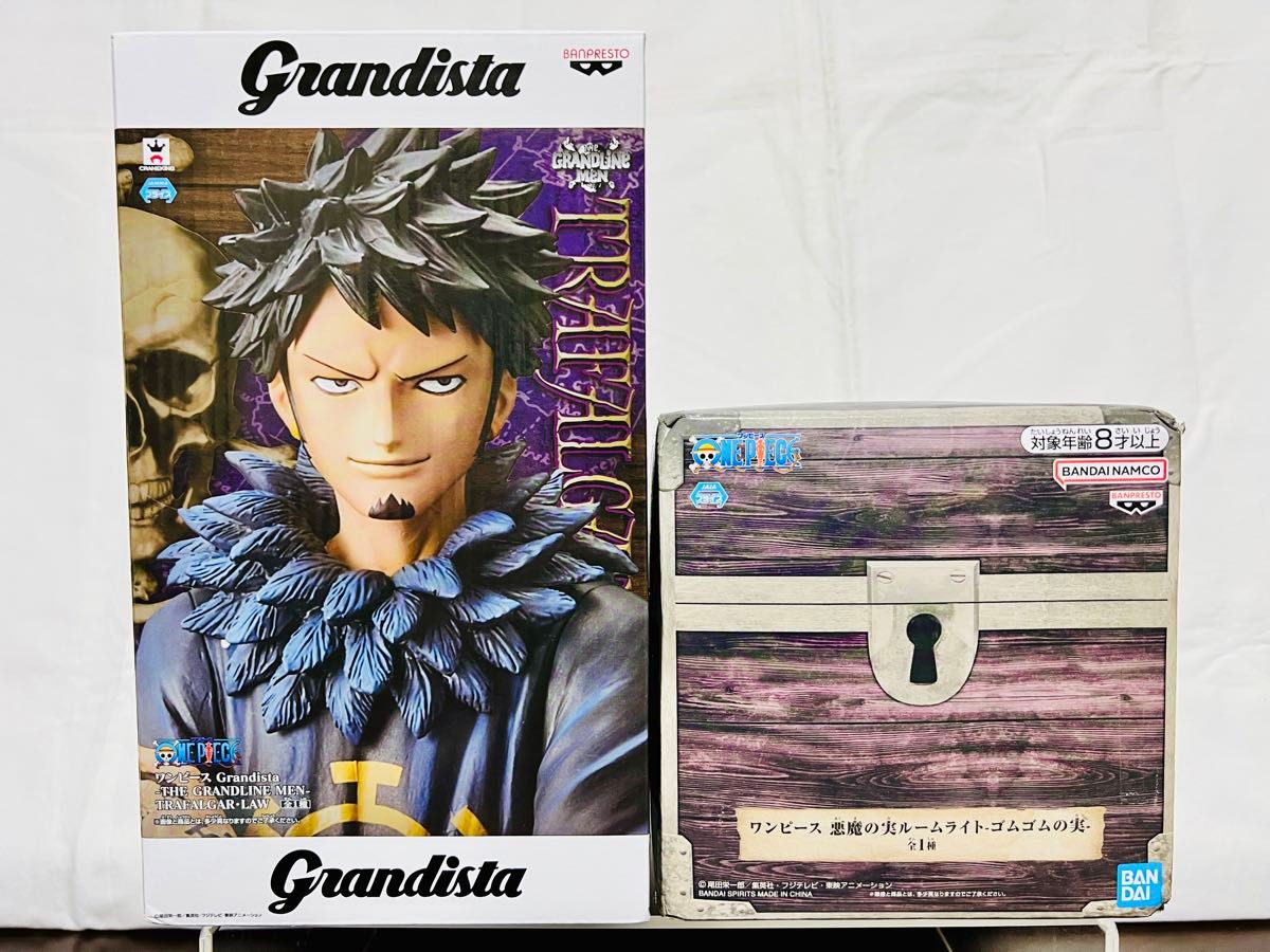 ワンピース ルームライト ゴムゴムの実＆Grandista ローフィギュア！