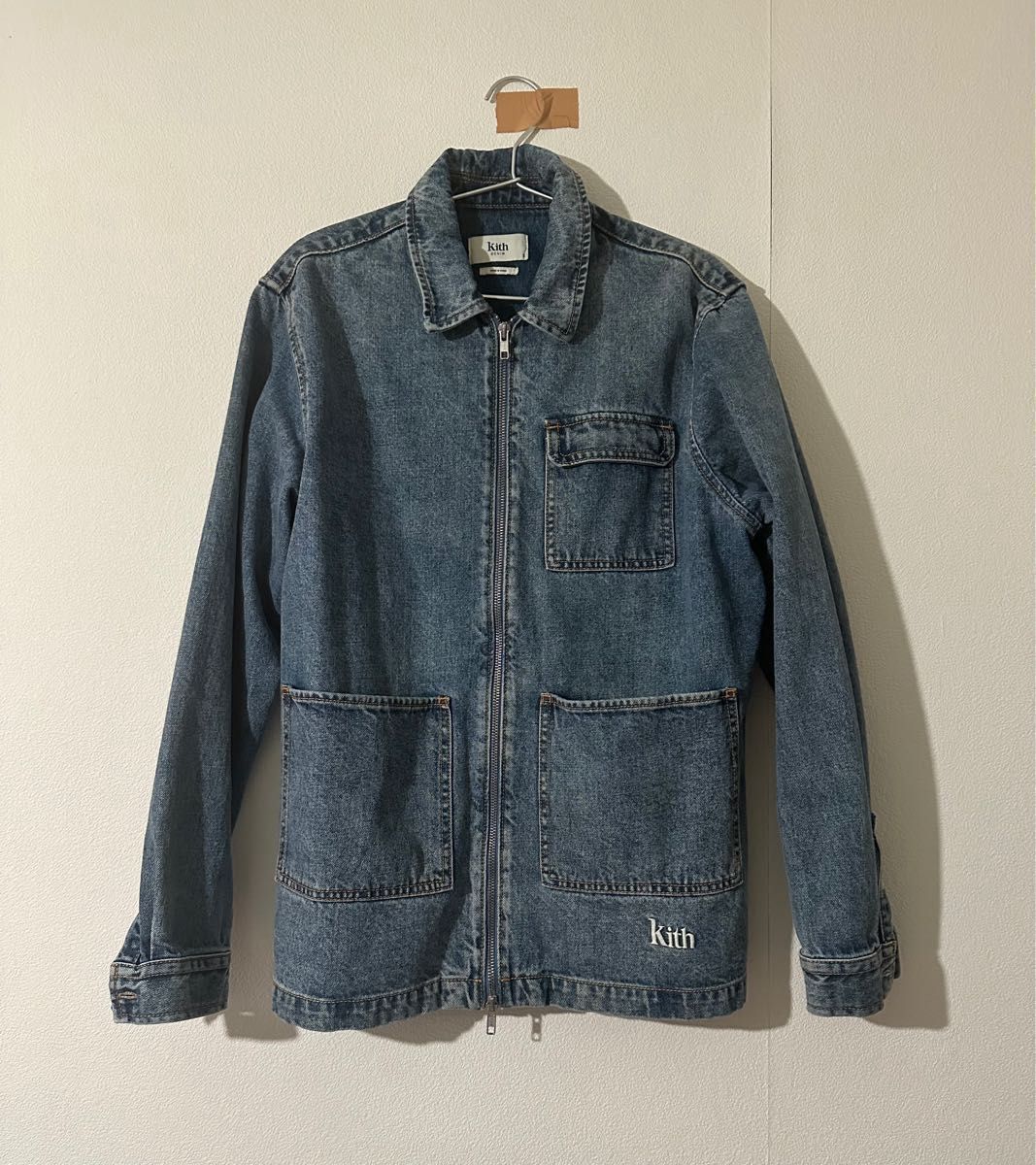 ★ 【人気】【完売】kith Spring 1 2022  denim zip  jacket  ★