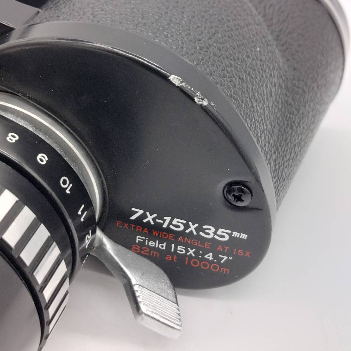 ◆Copitar コピター NEW WIDE ZOOM 双眼鏡 /7X-15X35ｍｍ /Field 15X:4.7/82m at 1000m 昭和レトロ 現状品_画像8